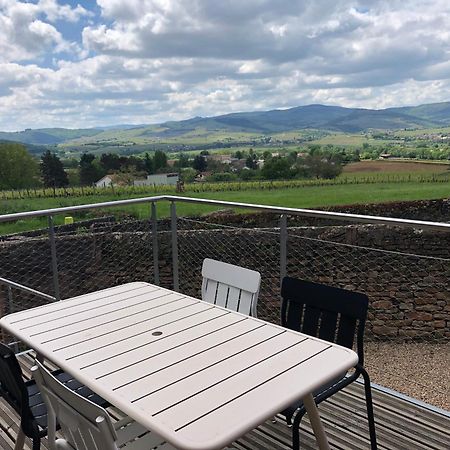 Appartement Contemporain Dans Une Authentique Demeure Viticole Charnay-lès-Mâcon Zewnętrze zdjęcie
